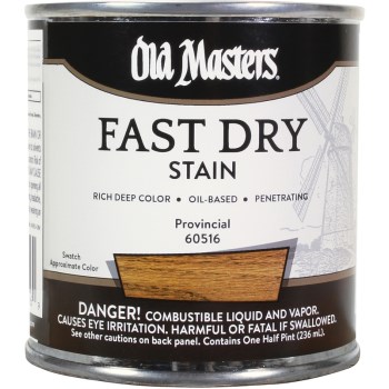 Old Masters 60516 Fast Dry Stain, Provincial ~ 1/2 pint