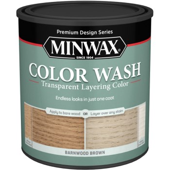 Minwax 401140000 Brown Wash Stain ~ Qt