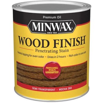 Minwax 700194444 Wood Stain, Mocha ~ Qt