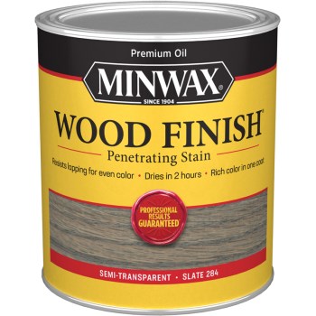 Minwax 701064444 Wood Stain, Slate ~ Qt