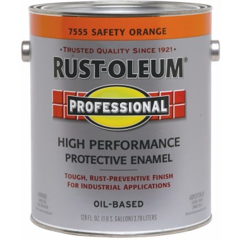 Rust-Oleum 7555402 Safety Orange Enamel ~ Gal