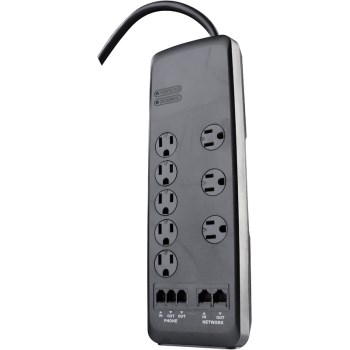 Coleman Cable 41629 8 Outlet Media Protector