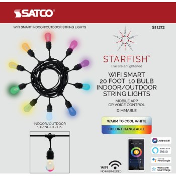 Satco Products S11272 10w 24 String Light