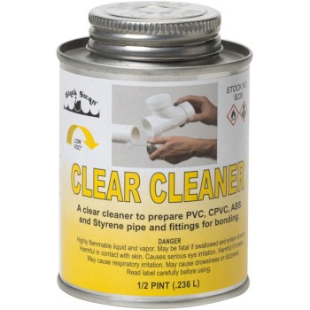 Black Swan Mfg 08235 Clear Pipe Cleaner ~ 8 oz
