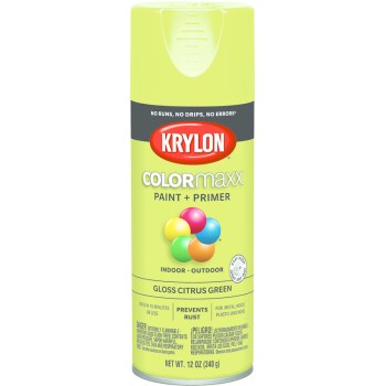 Krylon K05512007 5512 Sp Gloss Citrus Green Paint