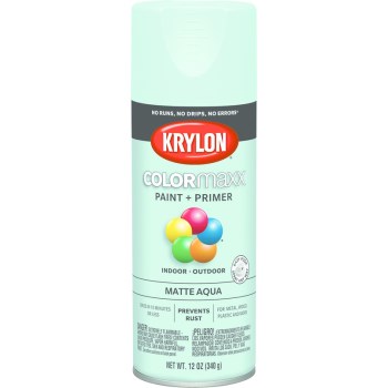Krylon K05549007 5549 Sp Matte Aqua Paint