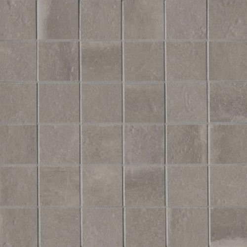 Palazzo 2&quot; x 2&quot; Floor &amp; Wall Mosaic in Vintage Grey