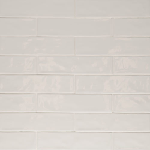 Clara 2.75&quot; x 11&quot; Glossy Porcelain Tile in Grey