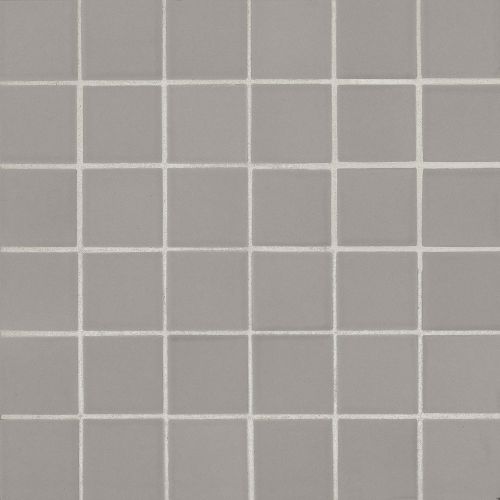 True 2&quot; x 2&quot; Floor &amp; Wall Mosaic in Grey