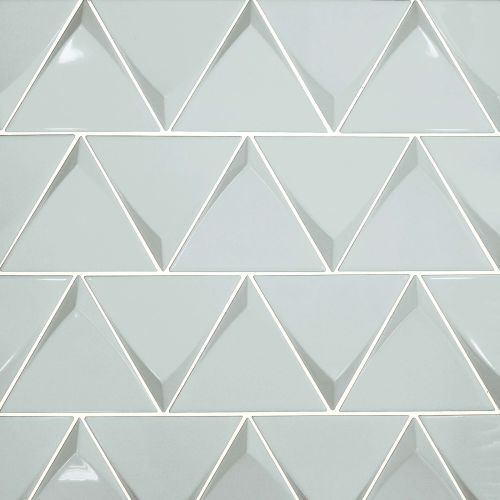 Triangolo 5&quot; x 5&quot; Wall Tile in Sky Blue
