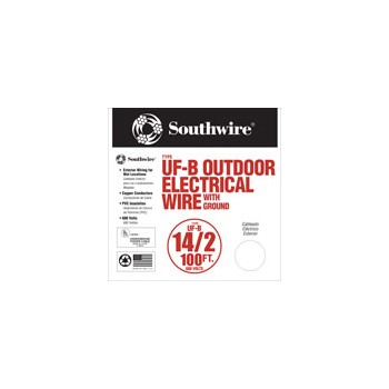 Southwire 13054226 14/2g 100 Grnd Uf Wire