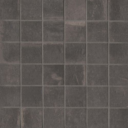 Palazzo 2&quot; x 2&quot; Floor &amp; Wall Mosaic in Castle Graphite