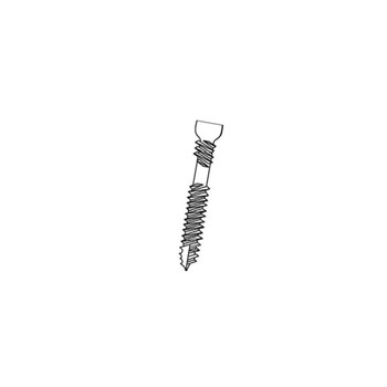 GRK Fasteners 16083 Composite Screw, Reverse Thread ~ #8 x 3 1/8&quot;