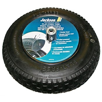 Ames   FFTKBCC Knobby Solid Wheelbarrow Tire, Flat-Free ~ 8&quot;