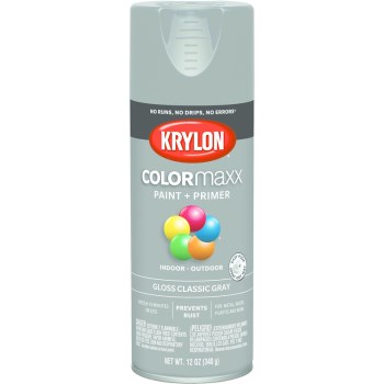 Krylon K05513007 5513 Sp Gloss Classic Gray