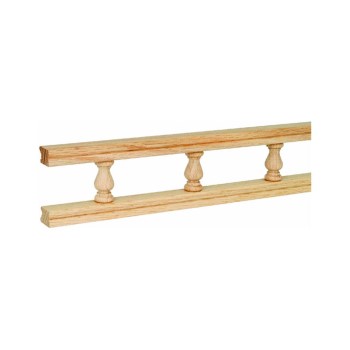 Waddell 550-4 Galley Rail, Maple ~ 48&quot;