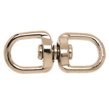 Campbell Chain T7640322 Round Eye Swivels,Double Ended ~ 1&quot; x 3 9/16&quot;