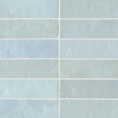 Cloe 2.5&quot; x 8&quot; Ceramic Tile in Baby Blue