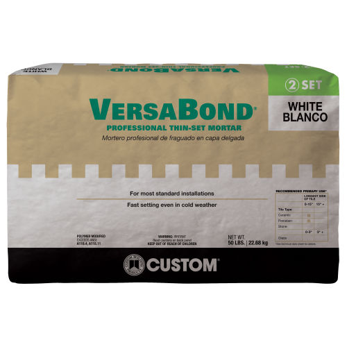 Custom Versabond Thin-Set in White - 50 lb. Bag