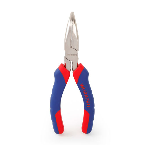 Workpro 6 in. Bent Nose Pliers