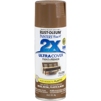 Rust-Oleum 249847 Painter&#39;s Touch 2X Ultra, Chestnut Gloss ~ 12 oz Spray