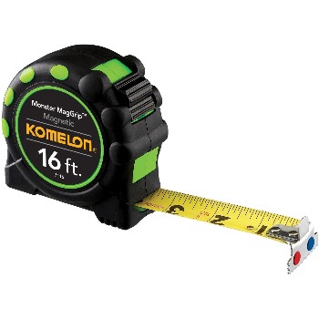 KomelonUSA 7116 Monster MagGrip Tape Measure 1&quot; x 16&#39;