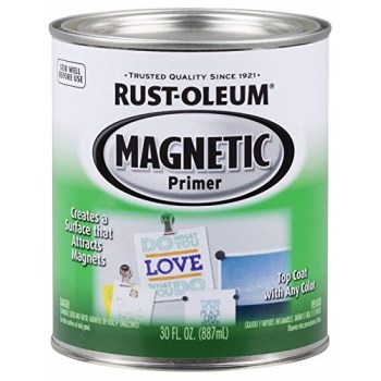 Rust-Oleum 247596 Magnetic Latex Primer ~ One Quart