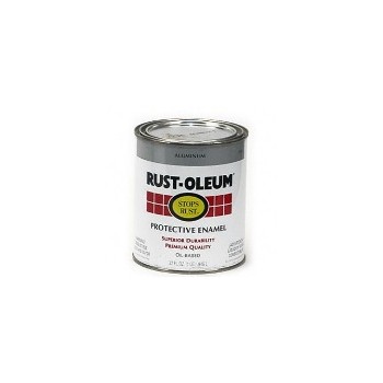 Rust-Oleum 7715502 Stops Rust Bright Metallic Finish,  Aluminum ~ Quart