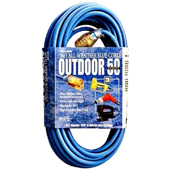 Coleman Cable 02368 Indoor/Outdoor Extension Cord - 50 feet