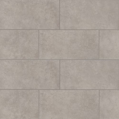 Materika 12&quot; x 24&quot; Matte Porcelain Floor and Wall Tile in Silver