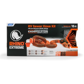 Camco 39861 03-9861 15 Hd Sewer Hose Kit