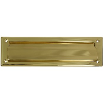 National N197-905 Mail Slot, Brass ~ 2&quot; x 11&quot;