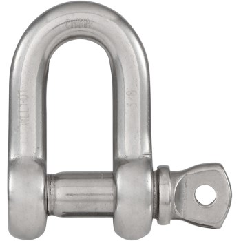 National N100-356 Ss 3/8 D Shackle