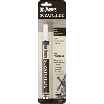 Old Masters 10011 Scratch Hide Stain Pen, Gray ~ 1/2 oz