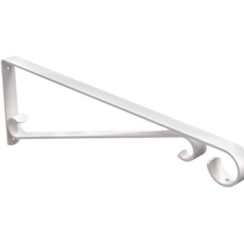 National 274639 White Plant Bracket, Visual Pack 2656 15 inches