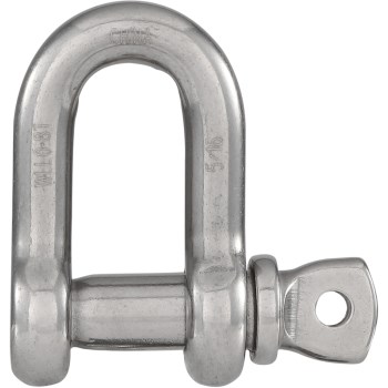 National N100-355 Ss 5/16 D Shackle