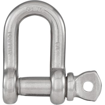 National N100-354 Ss 1/4 D Shackle