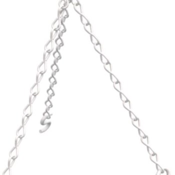 National 275040 White Plant Chain, Visual Pack 2663 18 inches