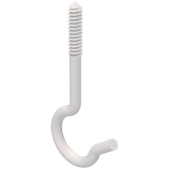 National 274928 White Ceiling Hook, Visual Pack 2666 2 - 1 / 2 inches
