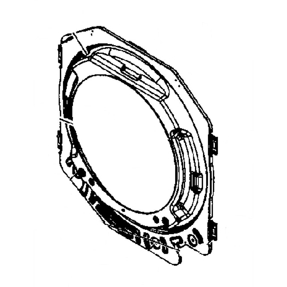 Dryer Drum Front Cover Assembly