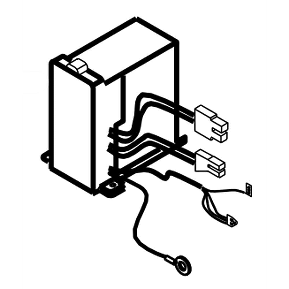 Refrigerator Inverter and Housing Assembly