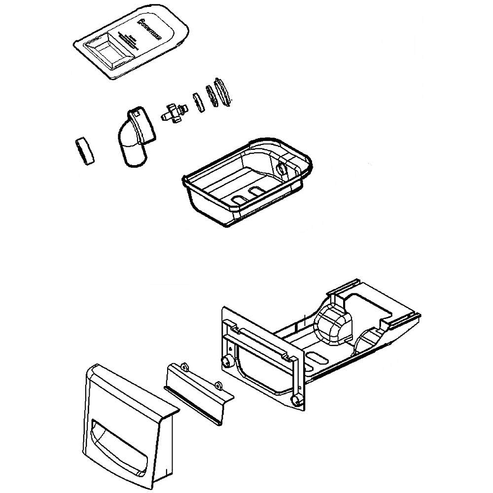 Dryer Water Tank Drawer Assembly