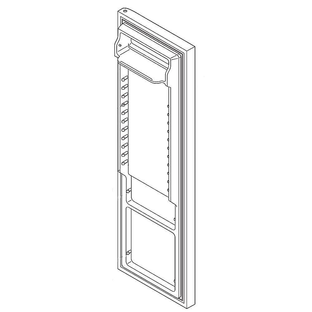 Refrigerator Door Assembly (Smooth White)