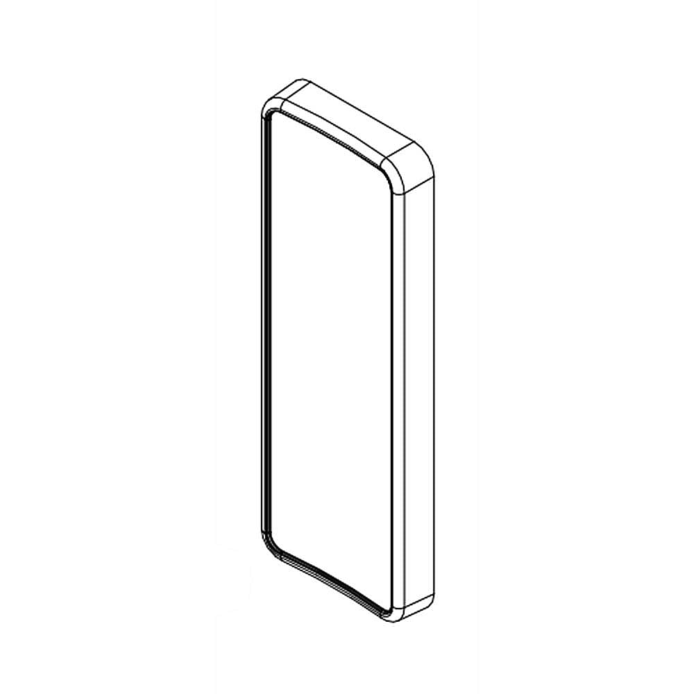 Refrigerator Dispenser Actuator Pad (Gray)