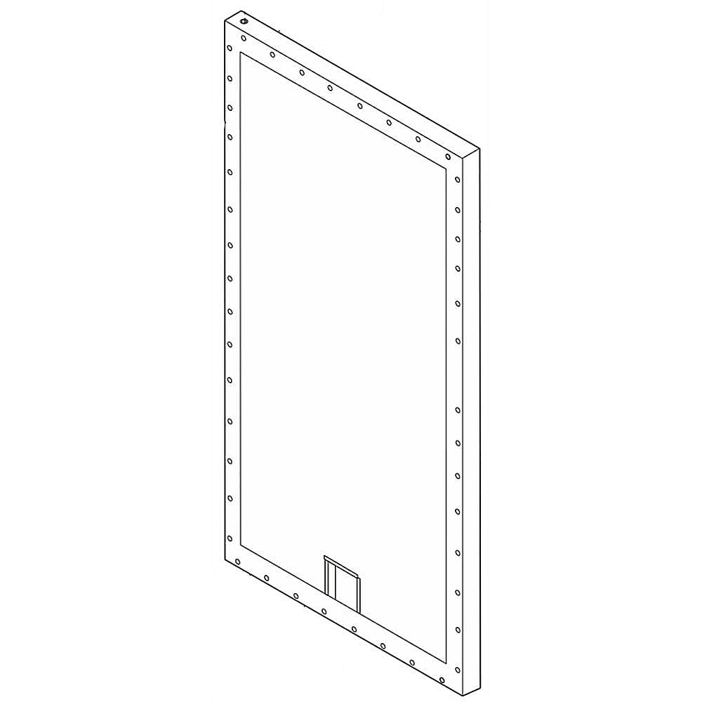 Refrigerator Door Outer Panel (Stainless)