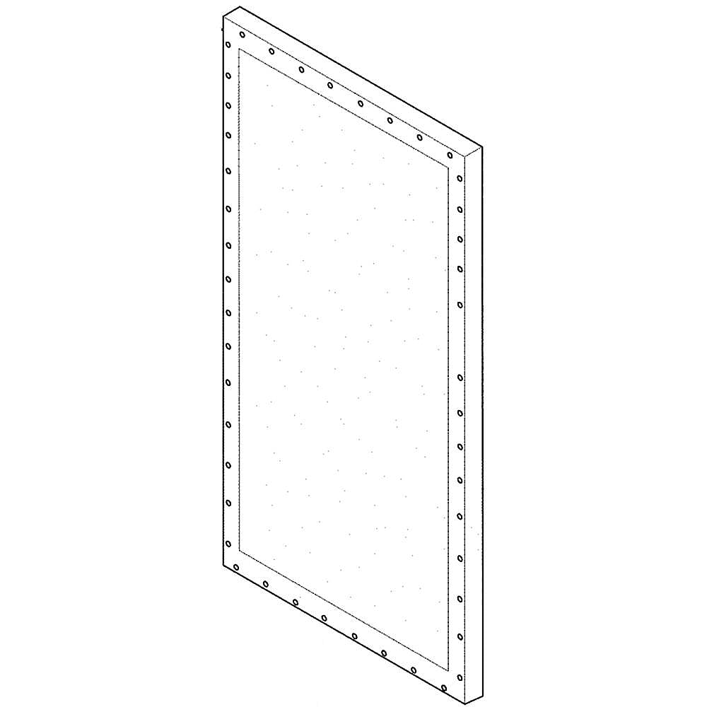 Freezer Door Outer Panel (White)