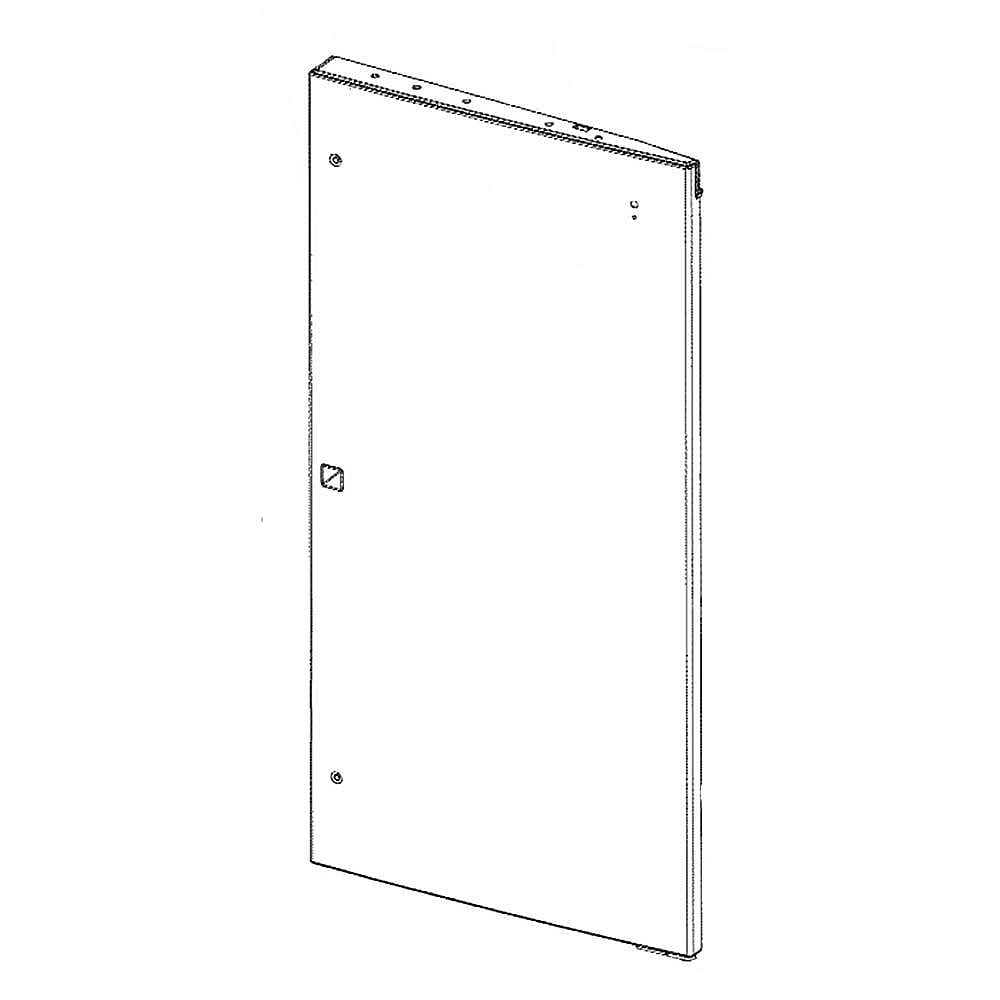 Refrigerator Convenience Door Outer Panel Assembly (Stainless)