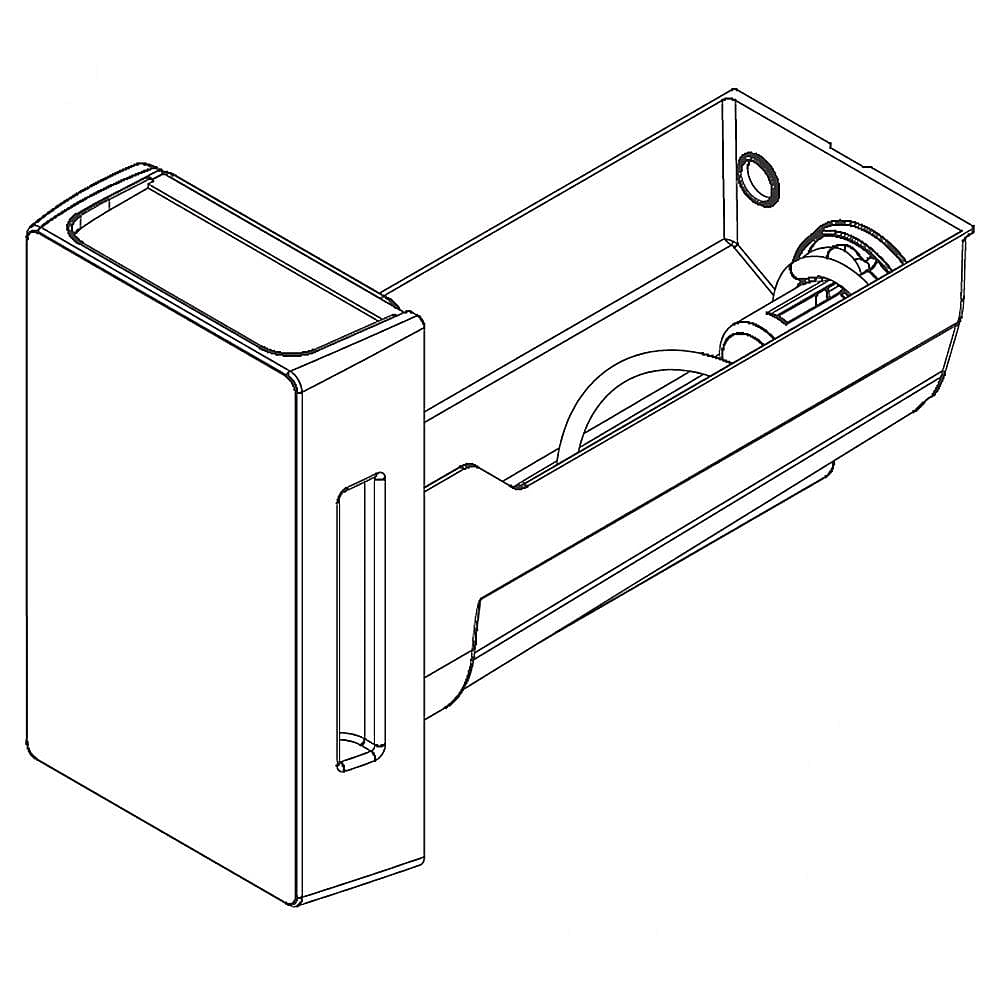 Refrigerator Ice Container Assembly