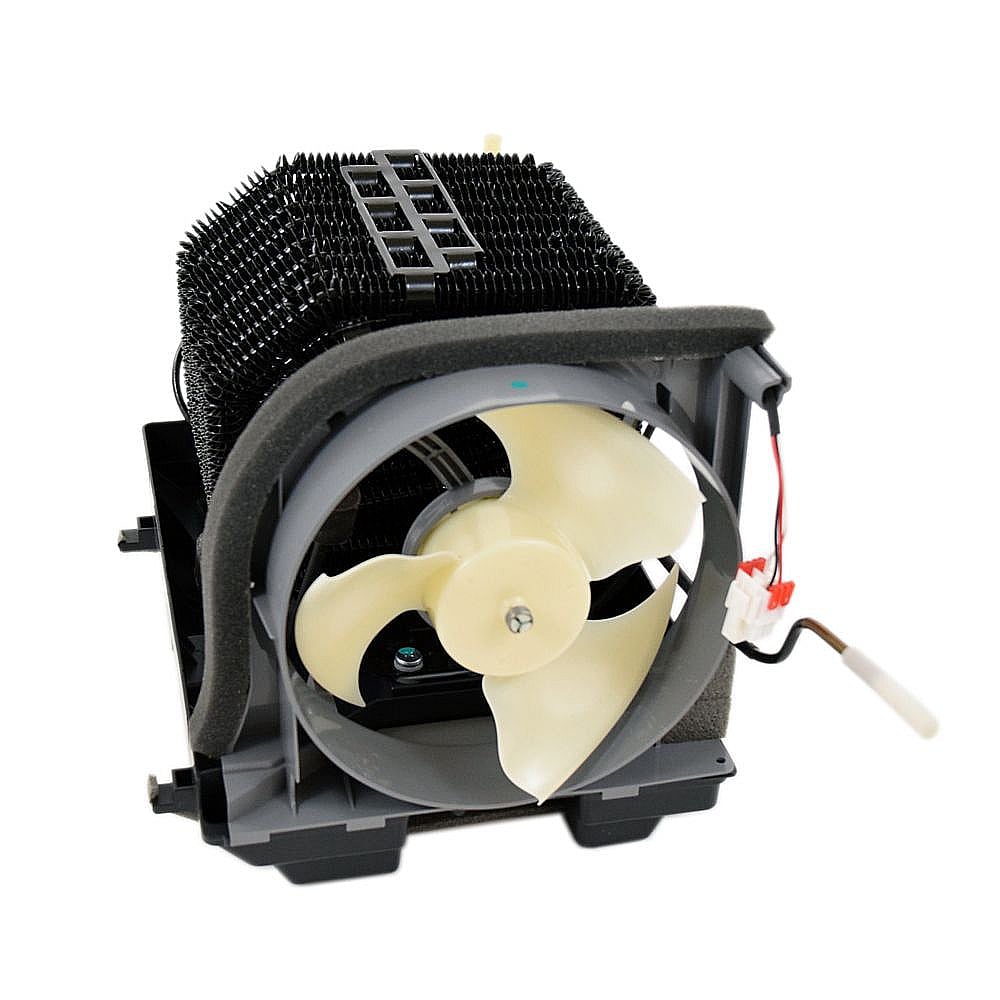 Refrigerator Condenser Coil and Fan Motor Assembly