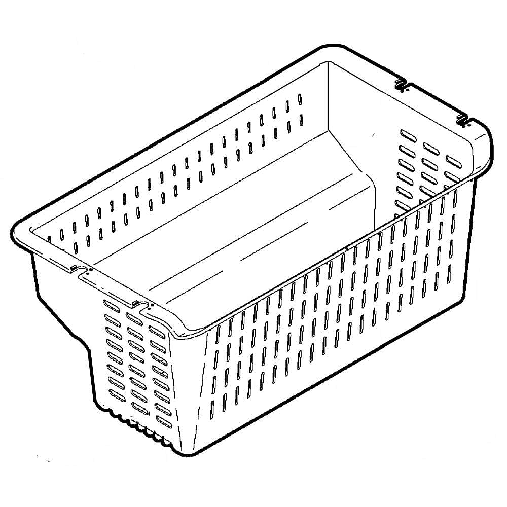 Refrigerator Freezer Basket, Lower